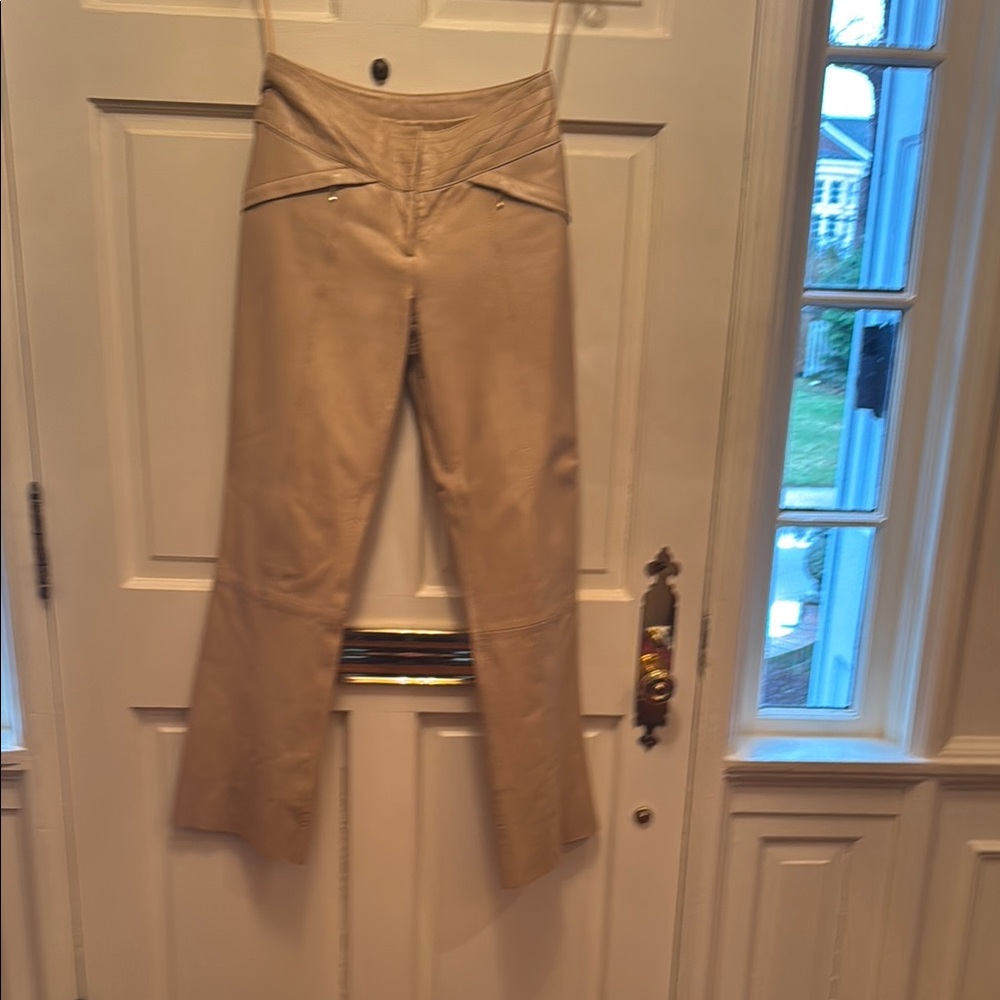 Beautiful leather trousers. Size 4